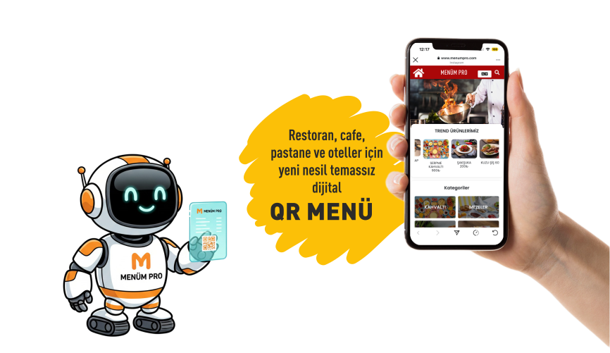 QR Menü Banner